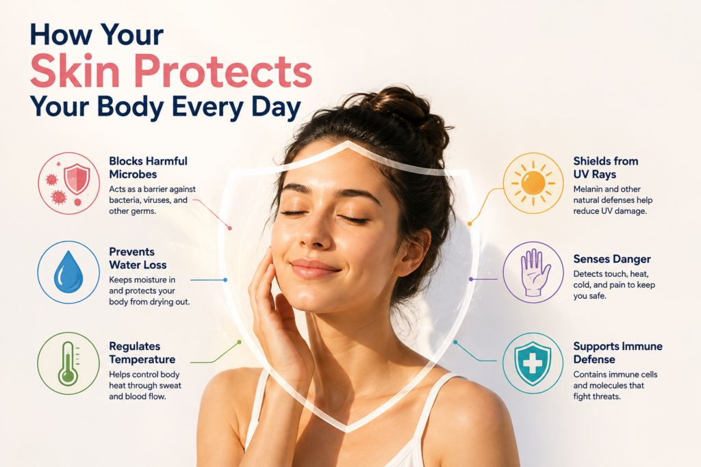 How skin protects your body