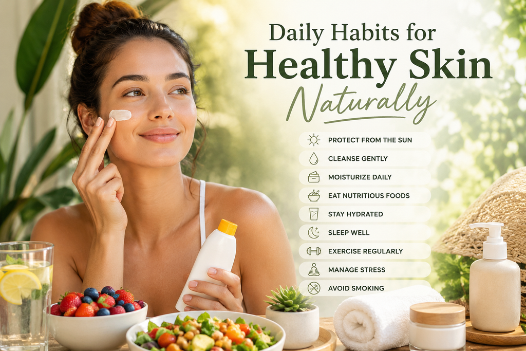 Daily Habits for Healthy Skin Naturally